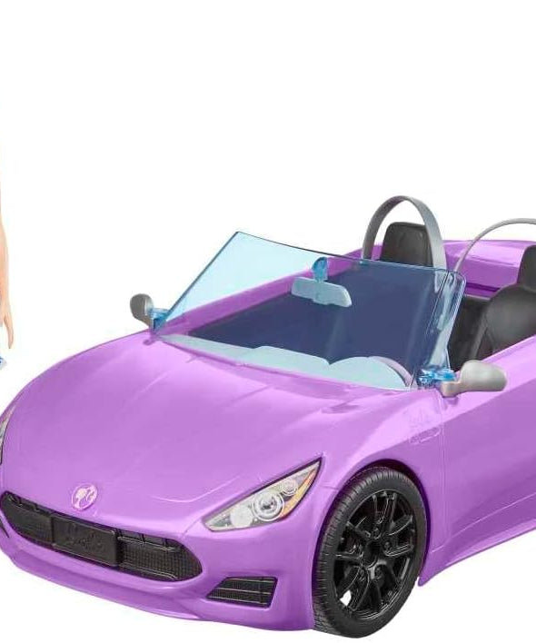 Mattel Barbie Convertible with Doll, HBY29