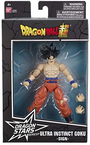 BANDAI Instinct Goku (Dragon Ball Super) Dragon Stars Series 15 Action Figure