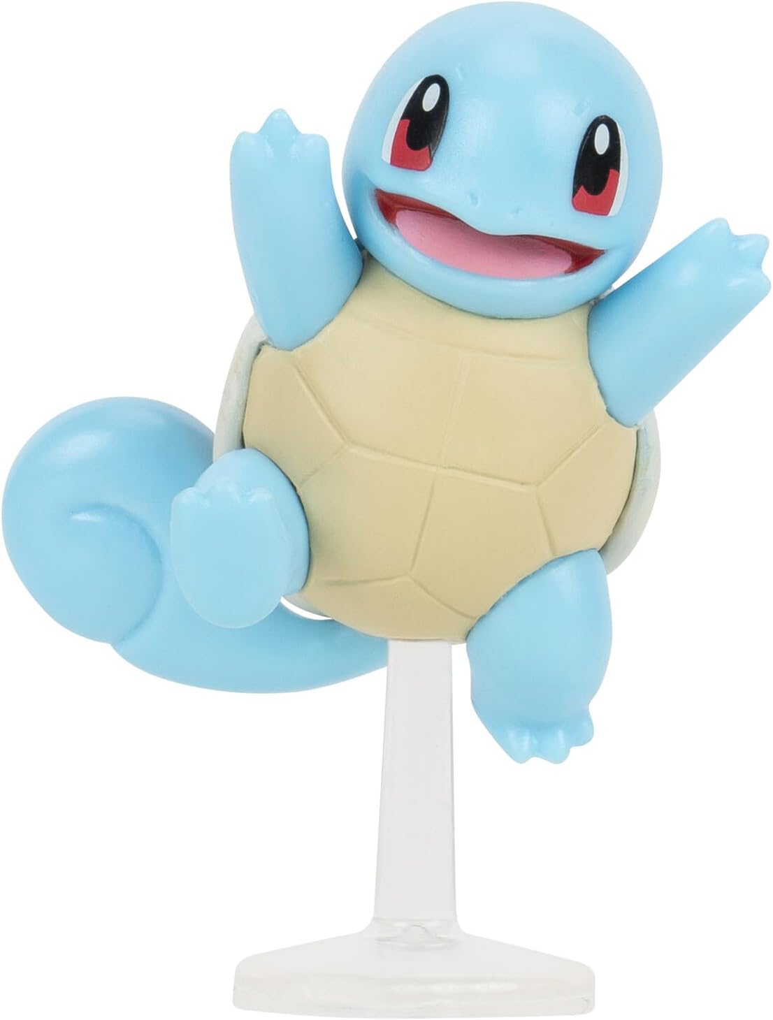 Pokemon Battle Figure Magby & Squirtle, Official Detailed Action Figures, Play Figurines for Kids, Toy Gift