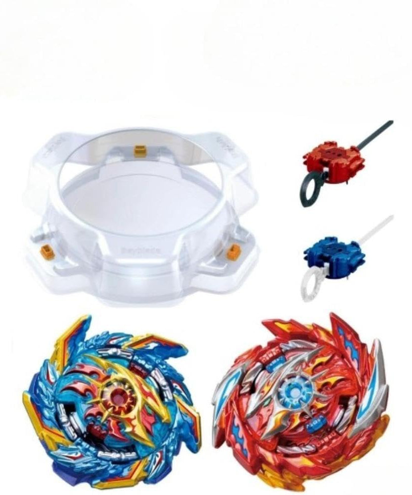Takara Tomy Beybattle Burst - The Original Beyblade Sparking Battle Set S5