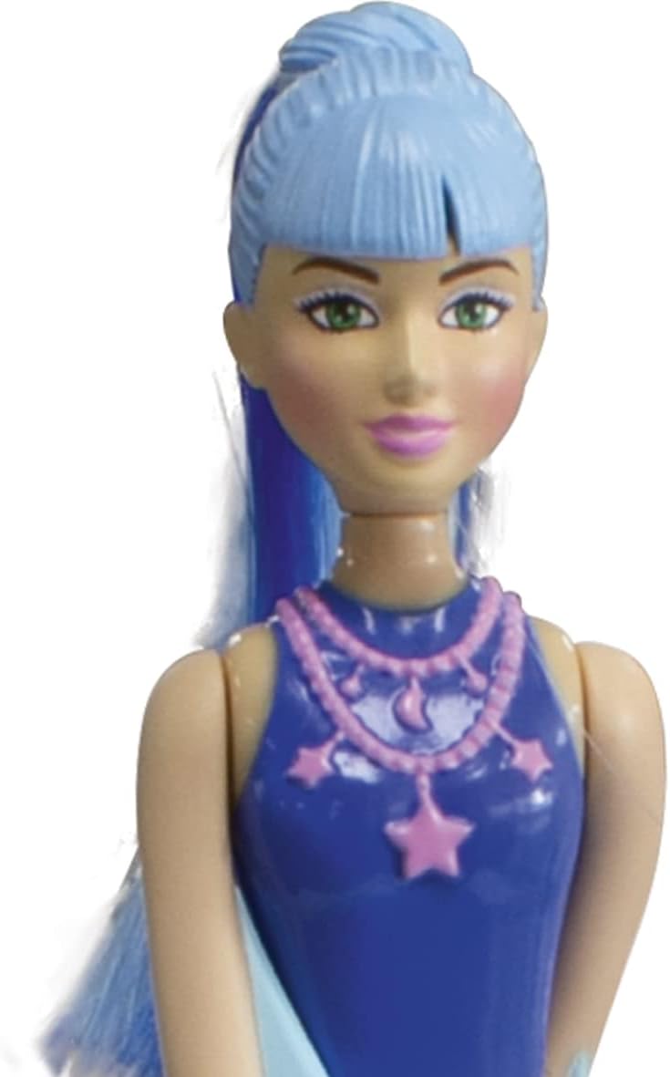 Lansay Sky Dancers Sapphire Sparkle Flying Doll with Launcher, Spinning Flying Toy for Kids Ages 6 Years and Above