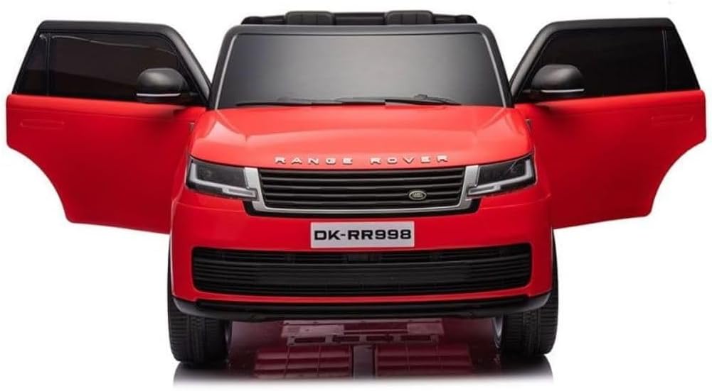 Lovely Baby Range Rover SUV Ride-On Car for Kids, 3+ Years, 12V Battery, Dual Motors, Remote Control, LED Lights, MP3/USB Music, Openable Doors – Red, Grey, or Green
