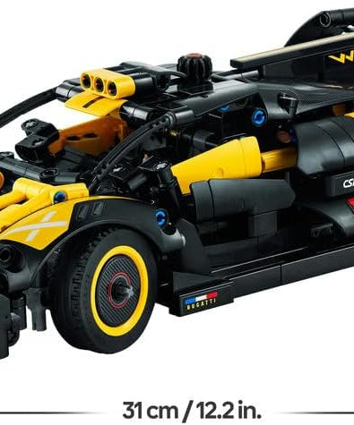 LEGO Technic Bugatti Bolide Racing Car Model Building Set, Engineering Toy for 9 Plus Year Old Boys & Girls, Collectible Iconic Sports Vehicle Construction Kit, Birthday Gift for Kids 42151