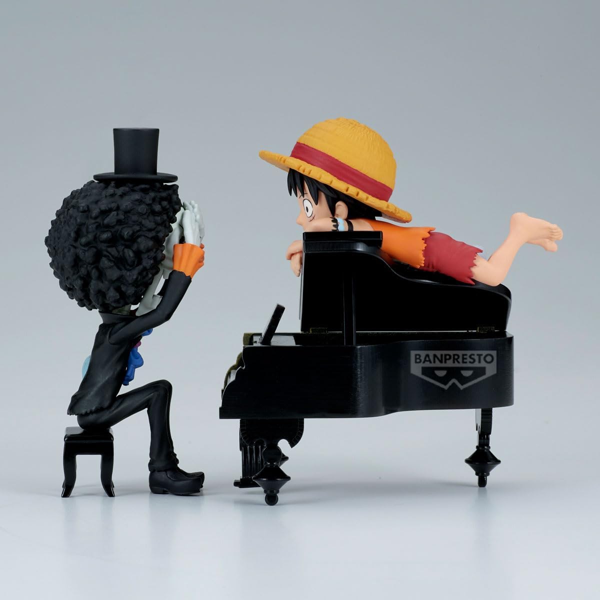 One Piece Monkey D. Luffy & Brook Log Stories WCF – Bandai Spirits Official Prize Figure