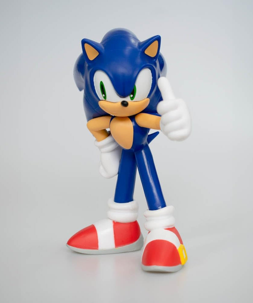 Comansi Sonic Action Figure 16cm, Articulated Sonic the Hedgehog Toy, Movie & Video Game Collectible, Blue Plastic Figure, Tabletop Display for Kids and Fans, Officially Licensed