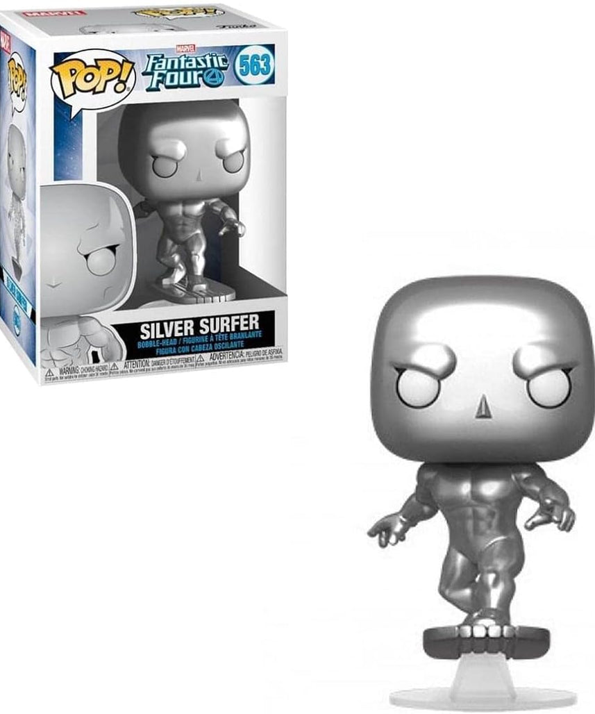 Funko Pop! Marvel: Fantastic Four - Silver Surfer - Collectable Vinyl Figure - Gift Idea - Official Merchandise - Toys for Kids & Adults - Comic Books Fans - Model Figure for Collectors and Display