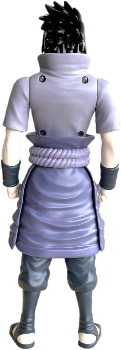 Bandai - Anime Heroes - Naruto Shippuden - Manga Figure Anime Heroes Mega 30 cm - Sasuke Uchiwa - Official Naruto Licence - Large Articulated Naruto Figure - Toy for Children from 4 Years - 38152