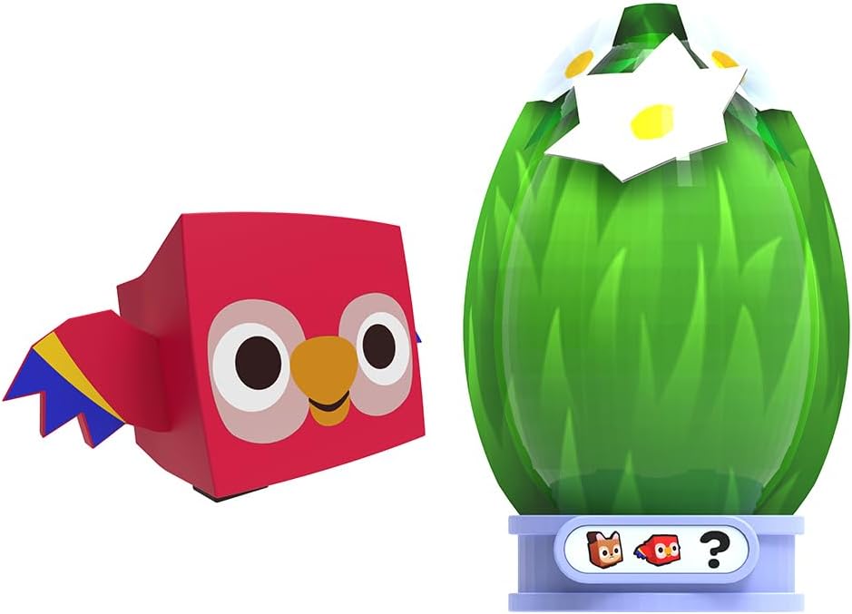 Pet Simulator, Mystery Pet Minifigures 2-Pack, Mystery Eggs, Randomized Minifigure Pets, Accessories & Stands, Series 1, Includes DLC
