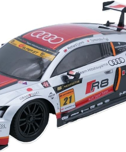 D-power - 1:16 Audi R8 Super GT300 RC Car – 2.4GHz Remote Control, Rechargeable Battery, High-Speed Racing Vehicle for Kids Ages 6+