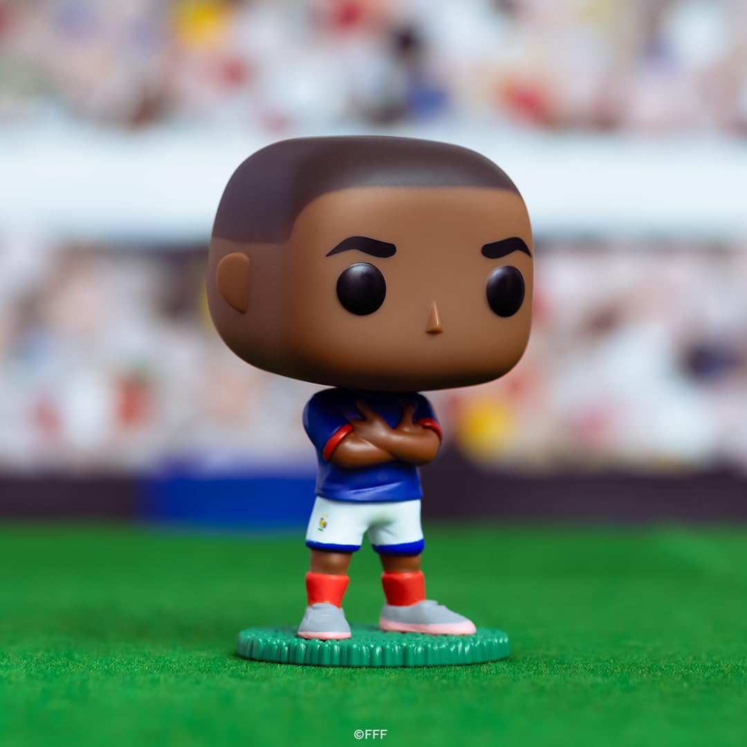 Funko Pop! Football: France - Kylian Mbappé - World Cup 2026 - France - Collectable Vinyl Figure - Gift Idea - Official Merchandise - Toys for Kids & Adults - Sports Fans
