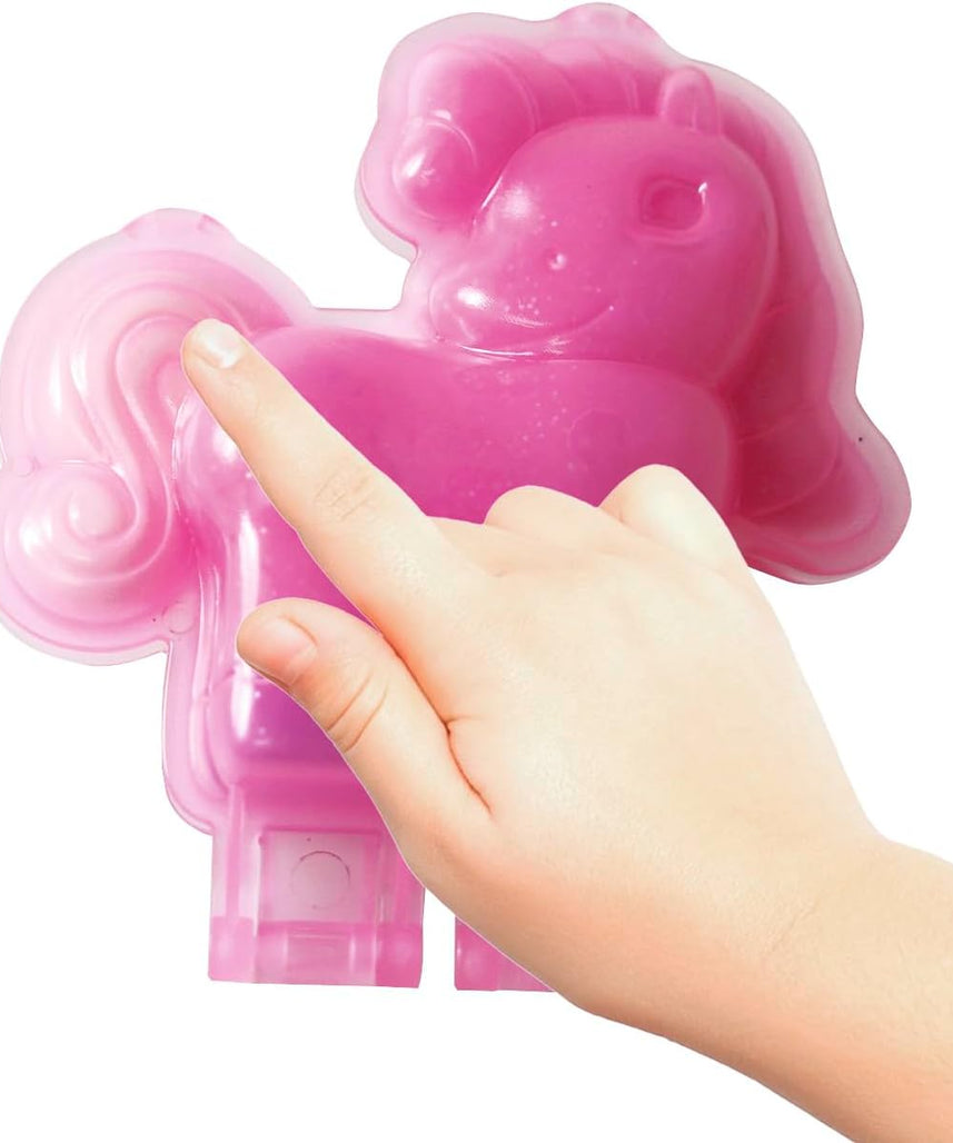 Simba A&F Dough Set Unicorn, 4×50g Modeling Dough with Unicorn Shapes, Creative Art and Fun Playset for Kids 3+