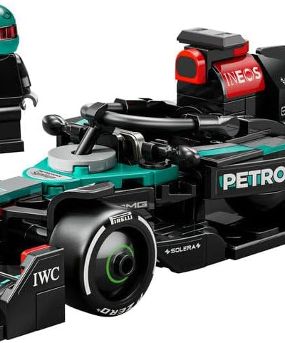 LEGO Speed Champions Mercedes-AMG F1 W15 Race Car Toy with a Collectible Formula 1 Driver Minifigure - Model Kits for 10+ Year Old Boys & Girls or Adult Motorsport Fans 77244