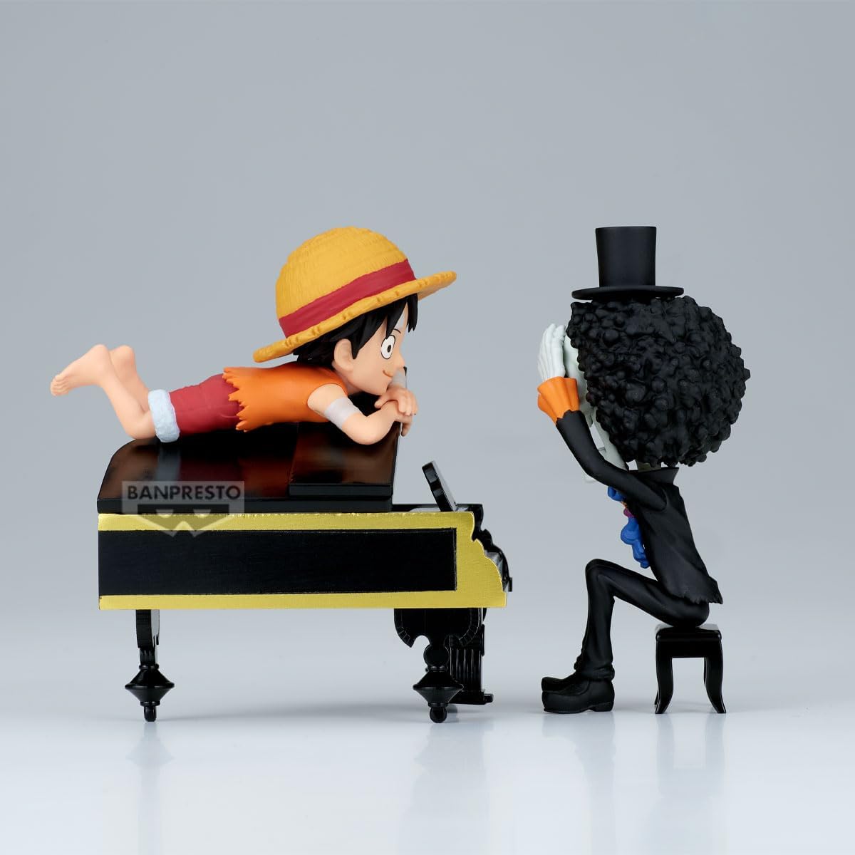 One Piece Monkey D. Luffy & Brook Log Stories WCF – Bandai Spirits Official Prize Figure
