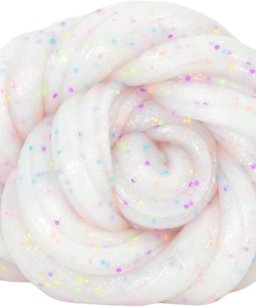 Crazy Aaron’s Enchanting Unicorn Glow Thinking Putty Slime, Glow in The Dark Sensory Putty with Neon Rainbow Confetti & Glitter, Multicolour UH020