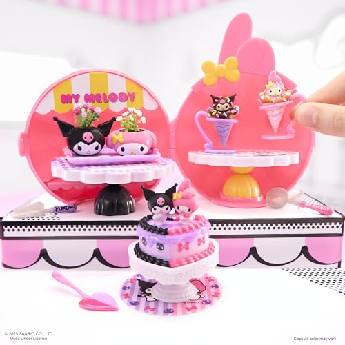 MGA Miniverse Make It Mini Sanrio Hello Kitty & Friends Series 2 DIY Resin Snacks, Desserts, Accessories & Display Case – Collectible Keroppi, Cinnamoroll, Pompompurin, Kuromi Minis