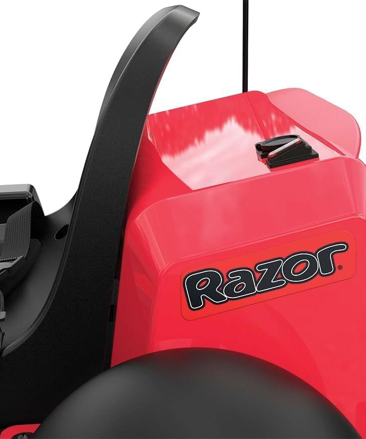 Razor Ground Force Elite Electric Go Kart, 36V Battery Powered Ride On, 350W Motor, Up to 14 MPH Speed, 40 Min Runtime, Forward and Reverse Drive, Racing Style Kart for Teens 13+