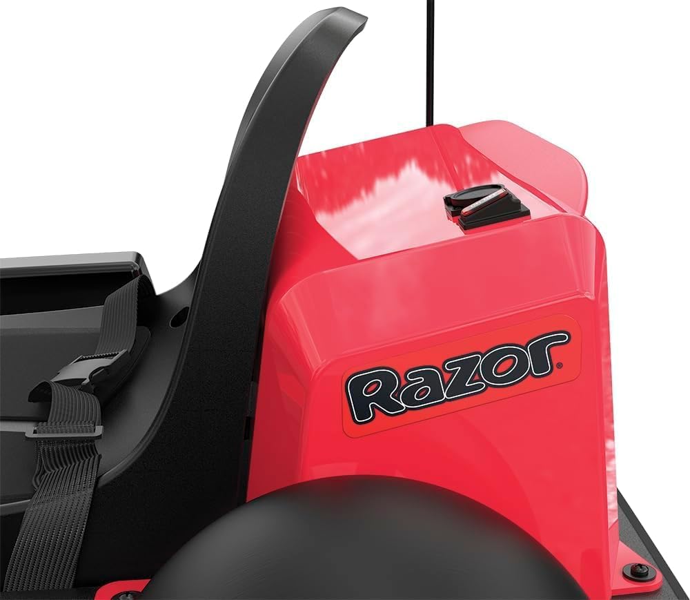 Razor Ground Force Elite Electric Go Kart, 36V Battery Powered Ride On, 350W Motor, Up to 14 MPH Speed, 40 Min Runtime, Forward and Reverse Drive, Racing Style Kart for Teens 13+