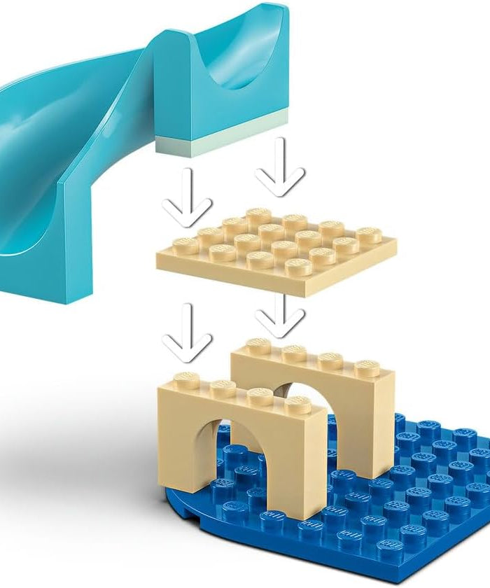 LEGO Gabby's Dollhouse Mermaid Gabby's Aquarium Adventure Toy with Gabby Mini Doll MerCat Figure and Accessories Gift for 4+ Year Old Girls and Movie Fans 11204