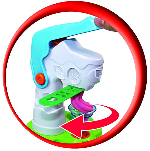 Simba Art and Fun Plastic Dough Ice Cream Set, Kids Modeling Dough Playset with 13 Accessories and 4 Dough Pots, Creative Pretend Play Toy for Ages 3 Years and Up