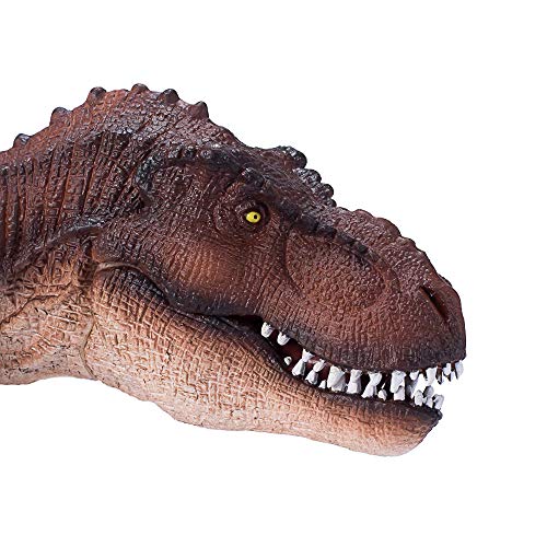 MOJO - Animal Planet T-Rex with Articulated Jaw Deluxe with Articulated Jaw, Brown (387379)