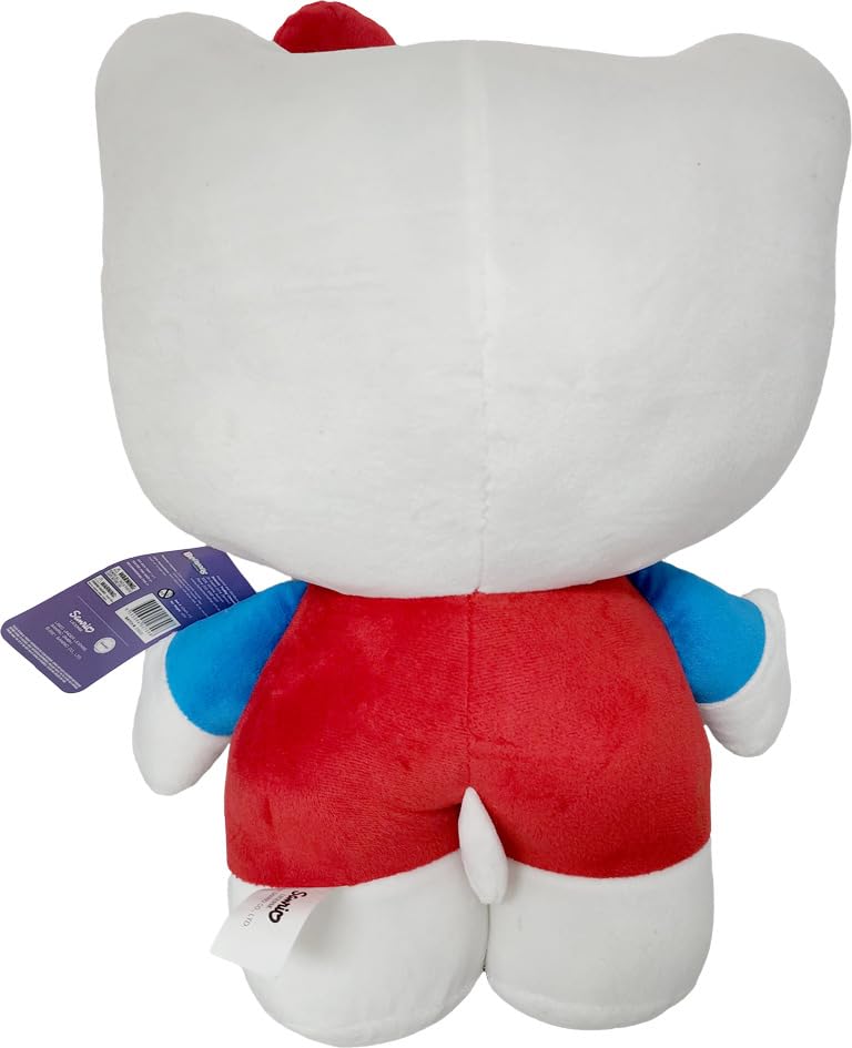 Hello Kitty Plush Classic 50cm, Plush Toys, Soft Doll, Cute Cuddly Plushie, Decoration Ornaments, Stuffed Animal Plush Cartoon, Children's Toy Birthday Gifts, Home Decoration