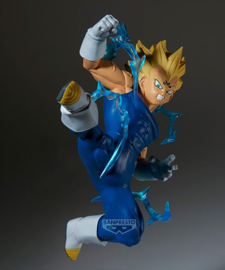 Banpresto Majin Vegeta (Vs Goku Super Saiyan 2) Dragon Ball Z Match Makers 15 cm BP29755P Multicolour Collectible Figure Ideal for Anime Fans