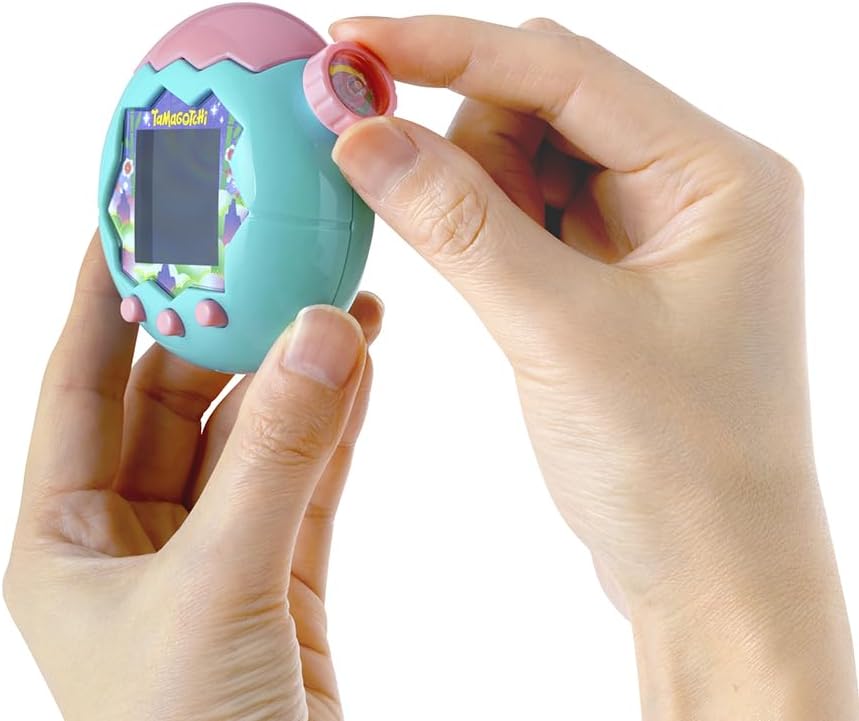 BANDAI Tamagotchi Jade Forest Paradise Virtual Pet Jade 43424 Electronic Toy Ideal for Ages 6+ Zoom into Paradise to Surround Your Electronic Pet