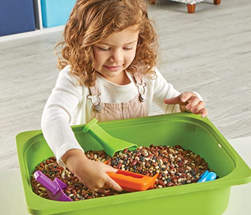 Learning Resources Helping Hands Sensory Scoops, 4 Pieces, Ages 3+, fine Motor Skills Toys for Children, Toddler Water and Sand Play Set