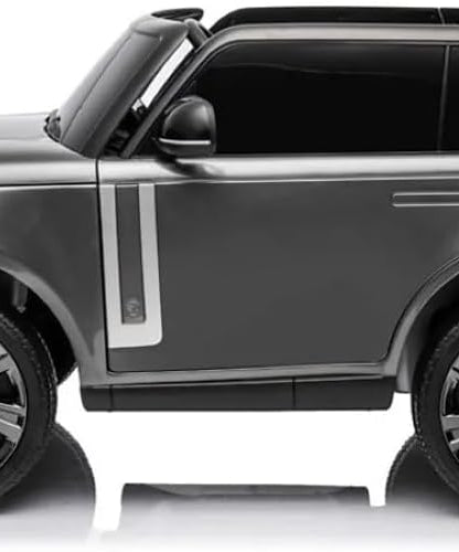 Lovely Baby Range Rover SUV Ride-On Car for Kids, 3+ Years, 12V Battery, Dual Motors, Remote Control, LED Lights, MP3/USB Music, Openable Doors – Red, Grey, or Green
