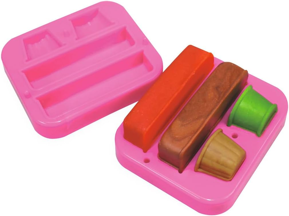 Simba Unicorn Fun Modelling Set, 15-Piece Creative Dough Activity Kit for Kids 3+, Multicolour