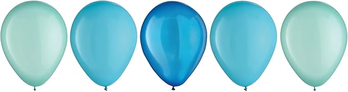 Latex Balloon - 11" | Aqua Blue | 15 Pcs.