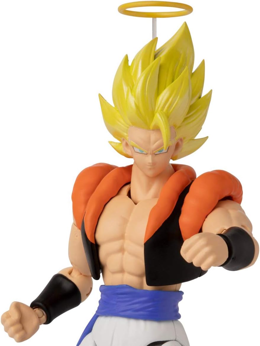 BANDAI Dragon Ball Super Dragon Stars Super Saiyan Gogeta Action Figure 17 cm, Anime Collectible with 15+ Points of Articulation, Interchangeable Hands, Manga-Inspired Packaging