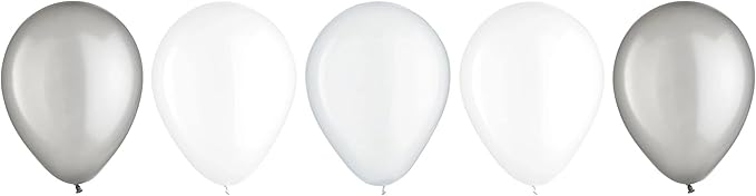 Latex Balloon - 11" | Platinum | 15 Pcs.