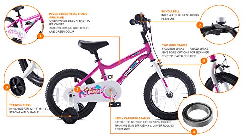 Chipmunk CM-1 Kids Bicycle, Safe & Durable Bike for Boys and Girls, 12–18 Inch Wheels, Ages 3–9