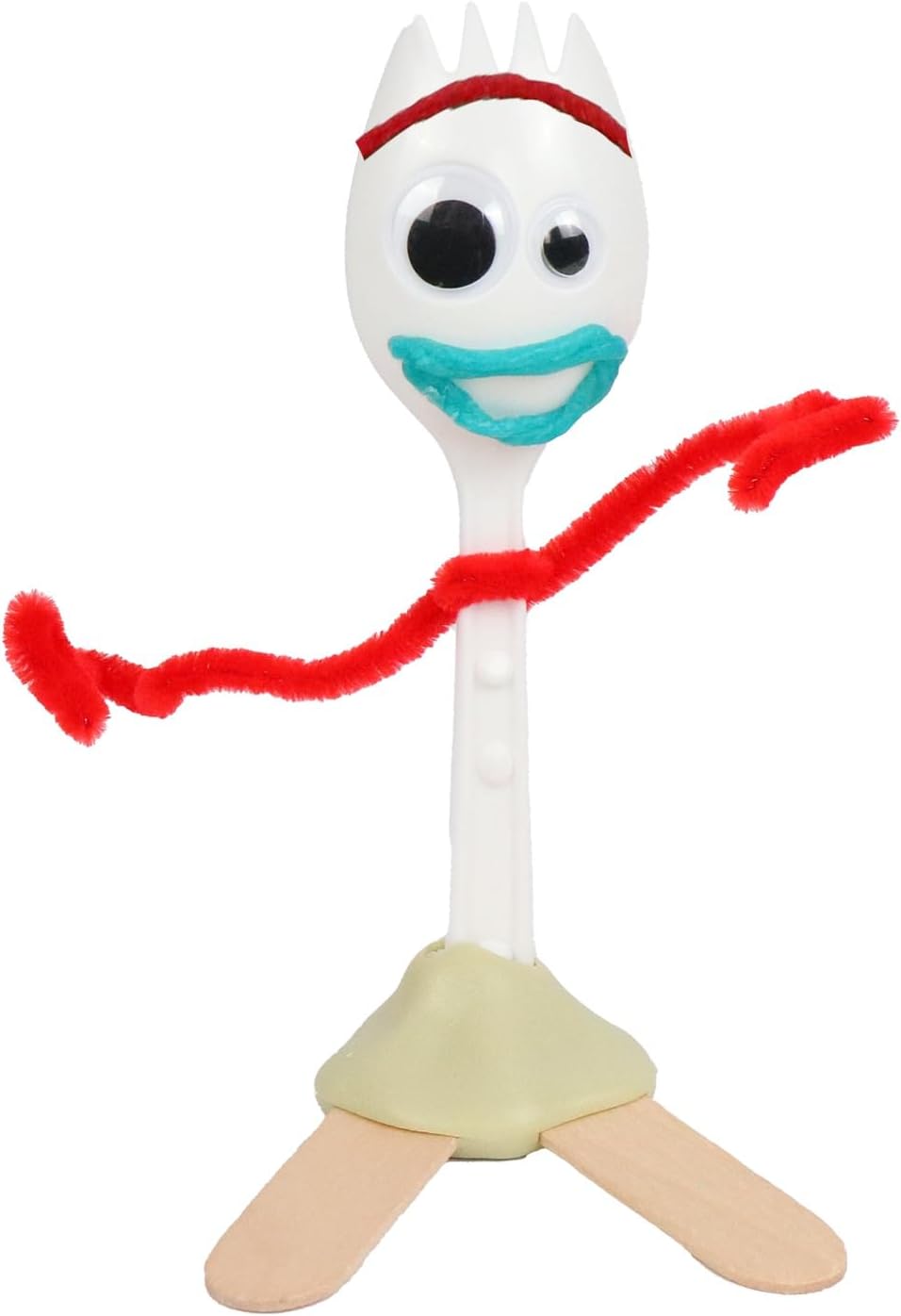 Disney Pixar Toy Story 5 Make Your Own Forky and Karen Craft Kit for Kids, 30+ Piece DIY Arts and Crafts Activity Set, Creative Character Building Toy Gift Ages 3+