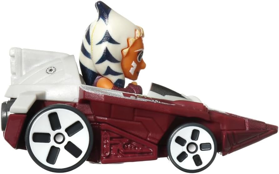 Hot Wheels Racer Verse Ahsoka Die-Cast Model Car Toy for Children Aged 3+ Gift for Kids and Collectors - Multicoloured