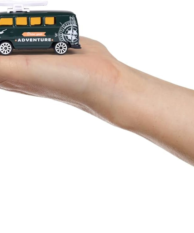 Majorette Volkswagen The Originals Premium Cars, Metal Die Cast Toy Vehicle, 1:64 Scale, Random VW Model, Collectible Car Toy, Kids and Collectors, Ages 3+