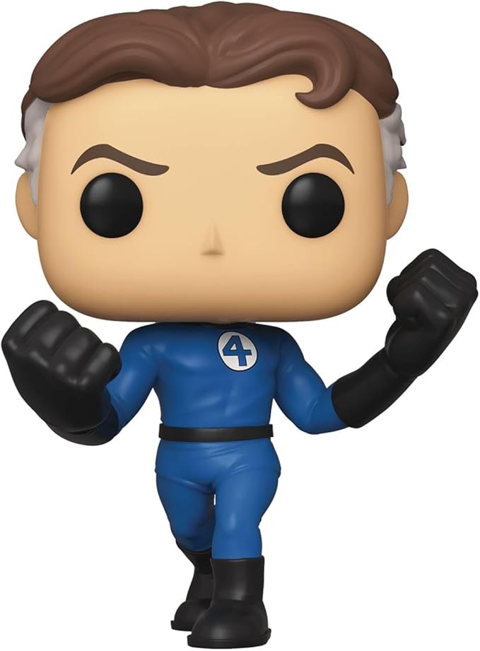 Funko Pop! Marvel Four-Mister Mr. Fantastic - Fantastic Four - Collectable Vinyl Figure - Gift Idea - Official Merchandise - Toys for Kids & Adults - Comic Books Fans - Model Figure for Collectors