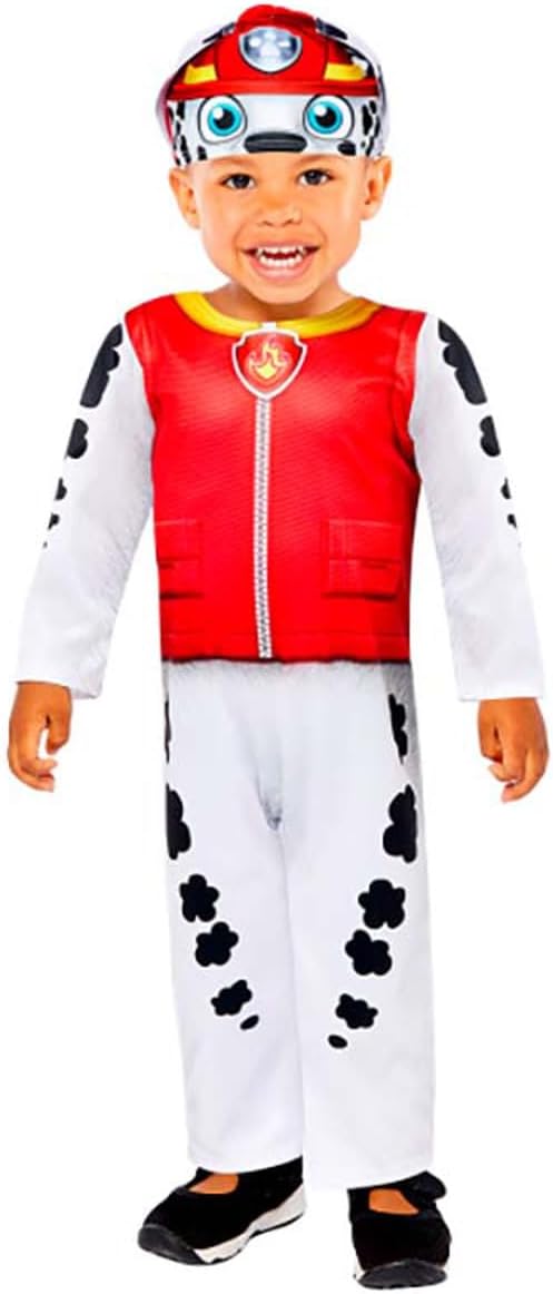 amscan (PKT) (9909107) Child Boys Marshall Baby Costume (18-24m) - Paw Patrol