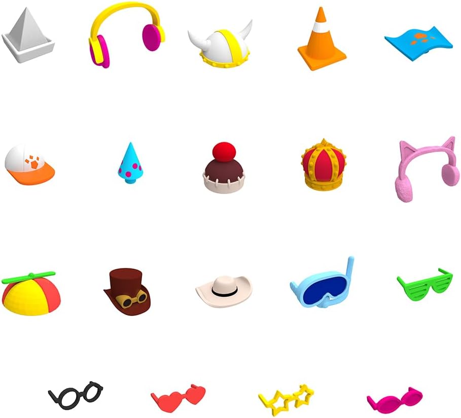 Pet Simulator, Mystery Pet Minifigures 2-Pack, Mystery Eggs, Randomized Minifigure Pets, Accessories & Stands, Series 1, Includes DLC