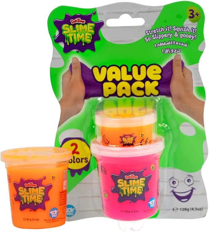 SlimeTime Value Pack 1Oz & 3Oz Slime Can