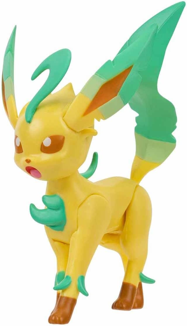 Jazwares PK Fig Leaféon Combate, Blister Pack #