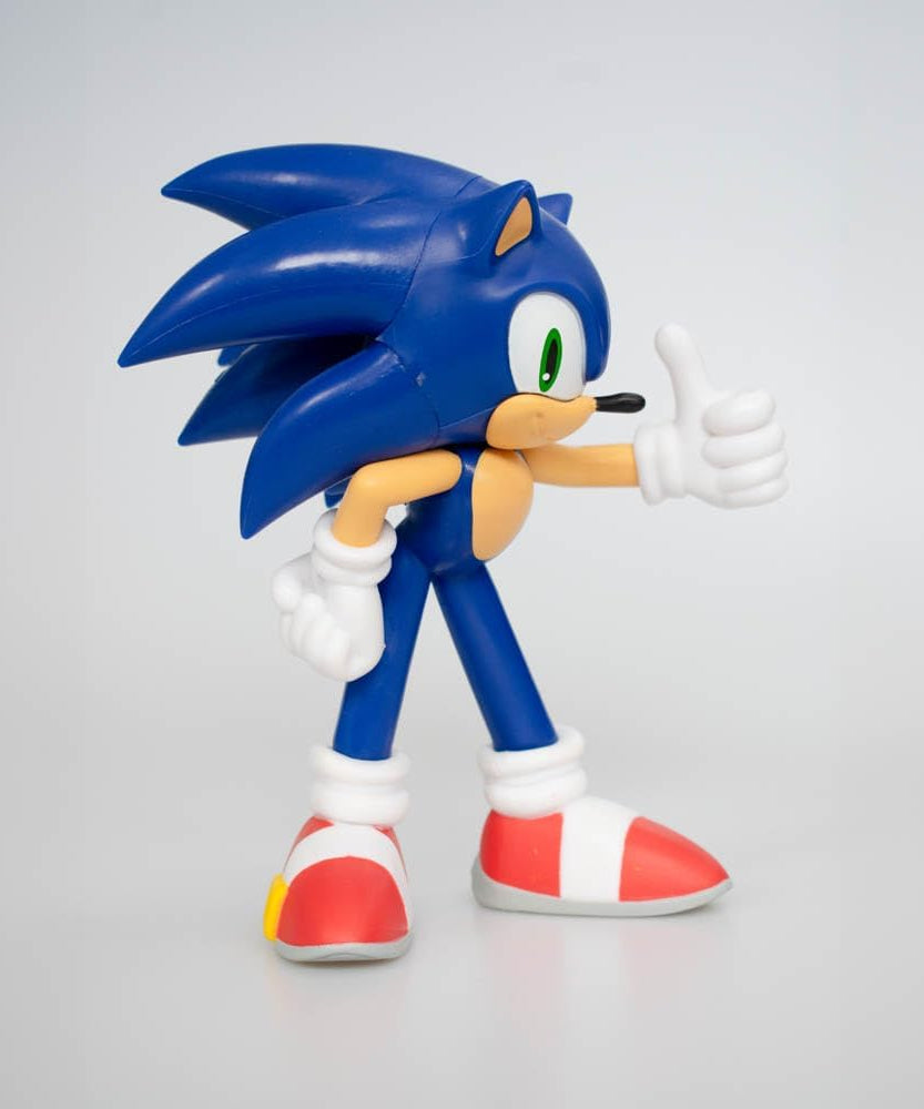 Comansi Sonic Action Figure 16cm, Articulated Sonic the Hedgehog Toy, Movie & Video Game Collectible, Blue Plastic Figure, Tabletop Display for Kids and Fans, Officially Licensed