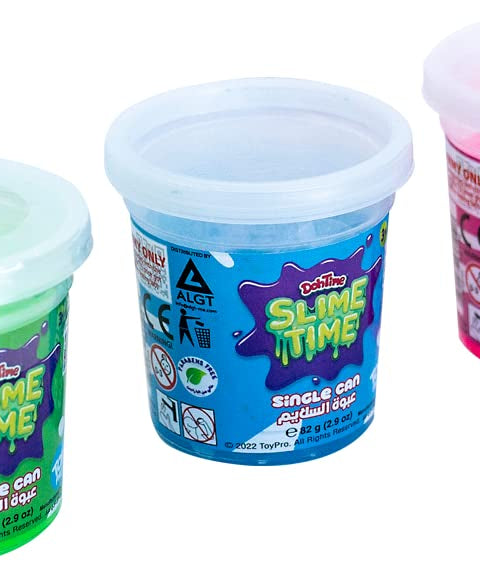 DohTime Slime Single Can 3 Oz, One Piece Sold Separately