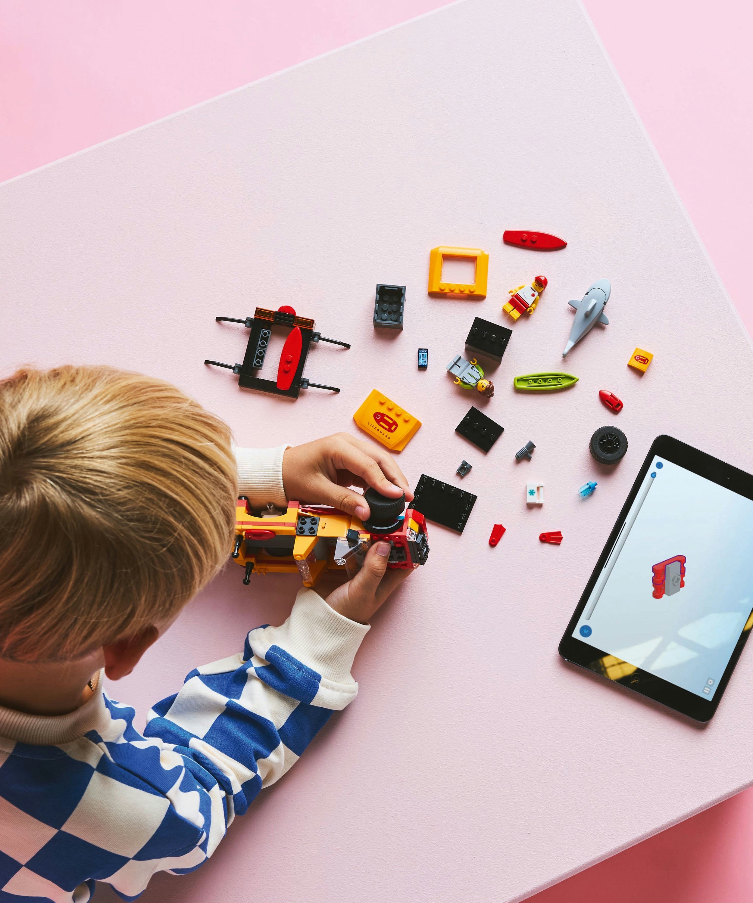 LEGO City 60453 Lifeguard Beach Rescue Truck Set for Kids 6+