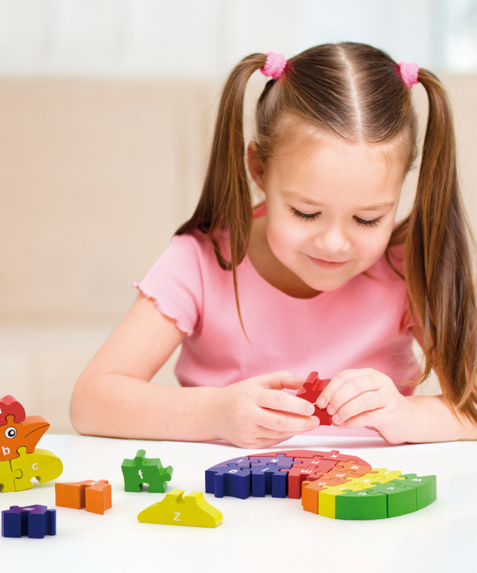 لعبة ديك فيجا ثلاثي الأبعاد مع حروف أبجدية، 26 قطعة من أحجية الصور المقطوعة، لعبة مونتيسوري خشبية، تُنمّي المهارات الحسية والإدراكية والحركية الدقيقة، لعبة تعليمية غير سامة وصديقة للبيئة للأطفال، من عمر 3 سنوات فما فوق