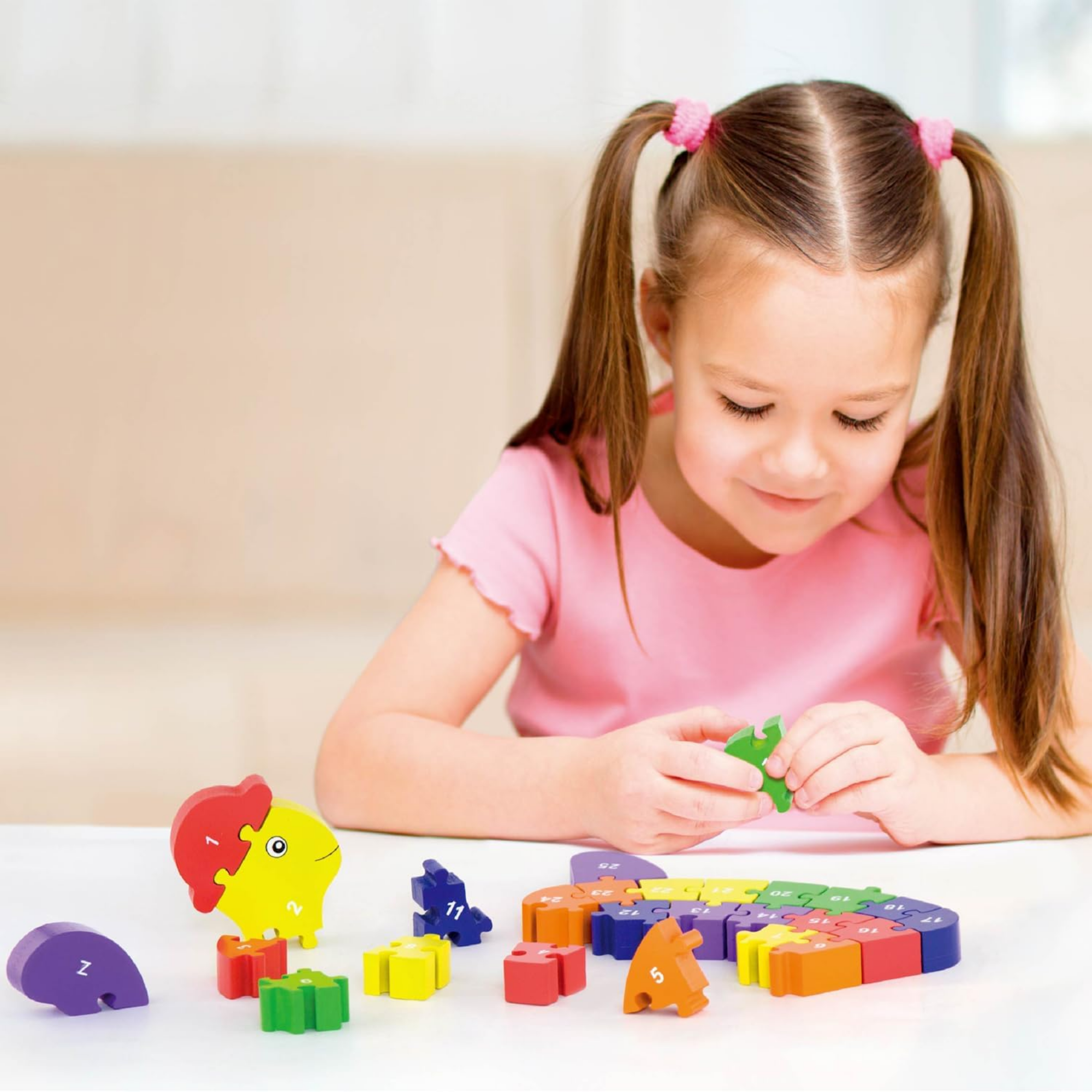 لعبة سلحفاة فيجا ثلاثية الأبعاد مع حروف أبجدية، 26 قطعة من أحجية الصور المقطوعة، لعبة مونتيسوري خشبية، تُنمّي المهارات الحسية والإدراكية والحركية الدقيقة، لعبة تعليمية غير سامة وصديقة للبيئة للأطفال، من عمر 3 سنوات فما فوق