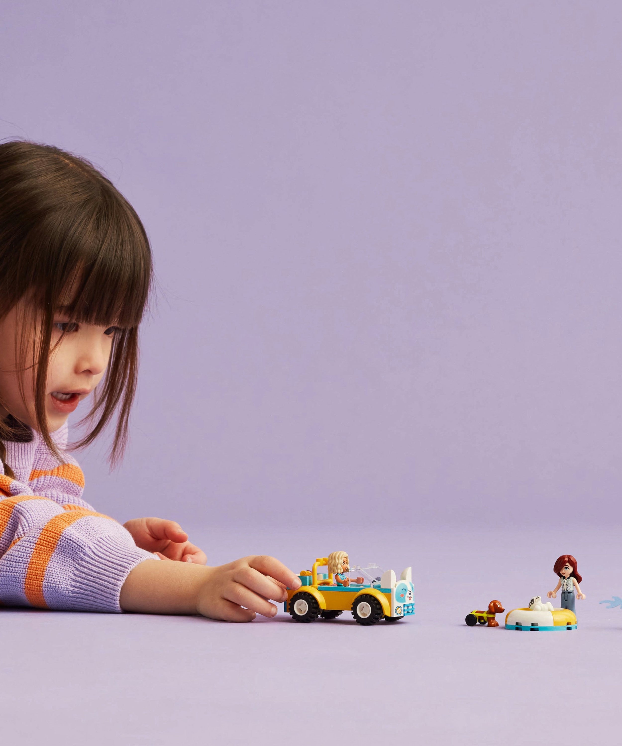 LEGO Friends 42635 Dog Grooming Car for Girls 4+ Pet Care Vehicle Building Toy Easy Creative Starter Playset