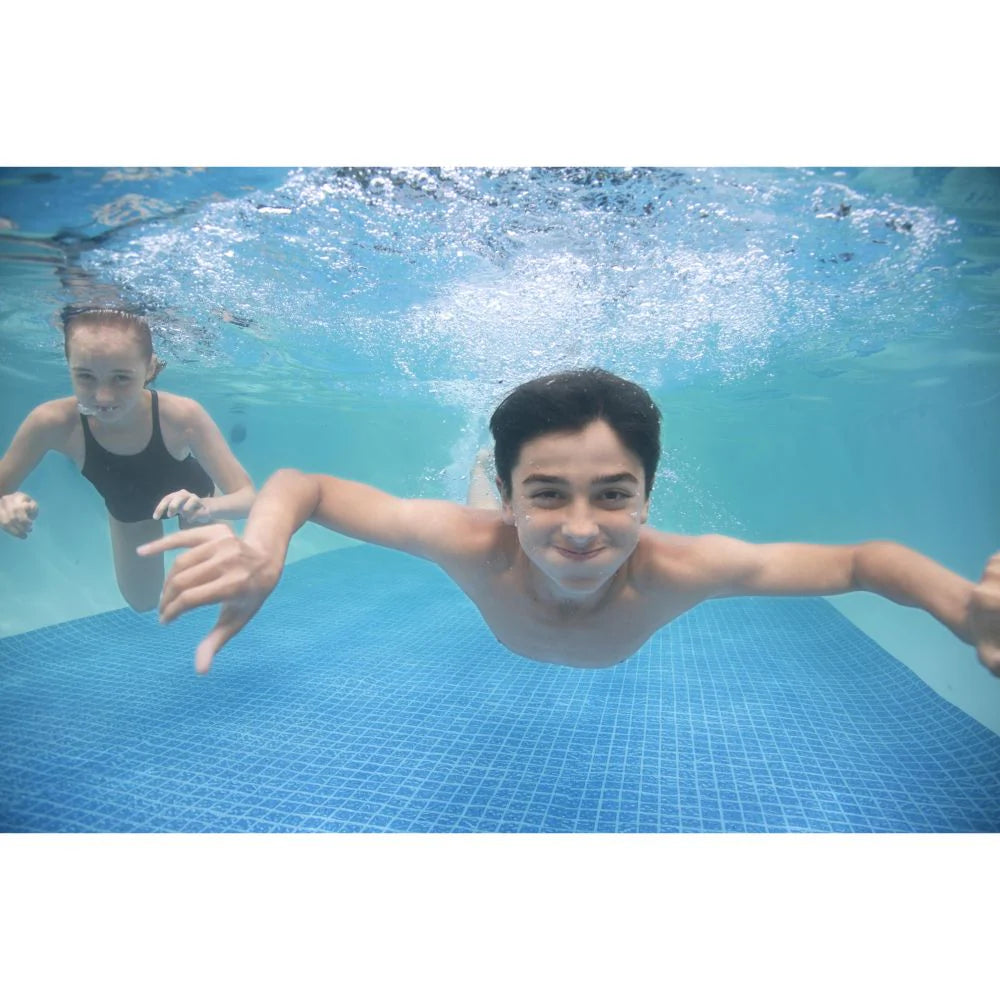 Bestway Powersteel Oval Frame Swimming Pool Set 7.32m x 3.66m x 1.22m – Adult 14+