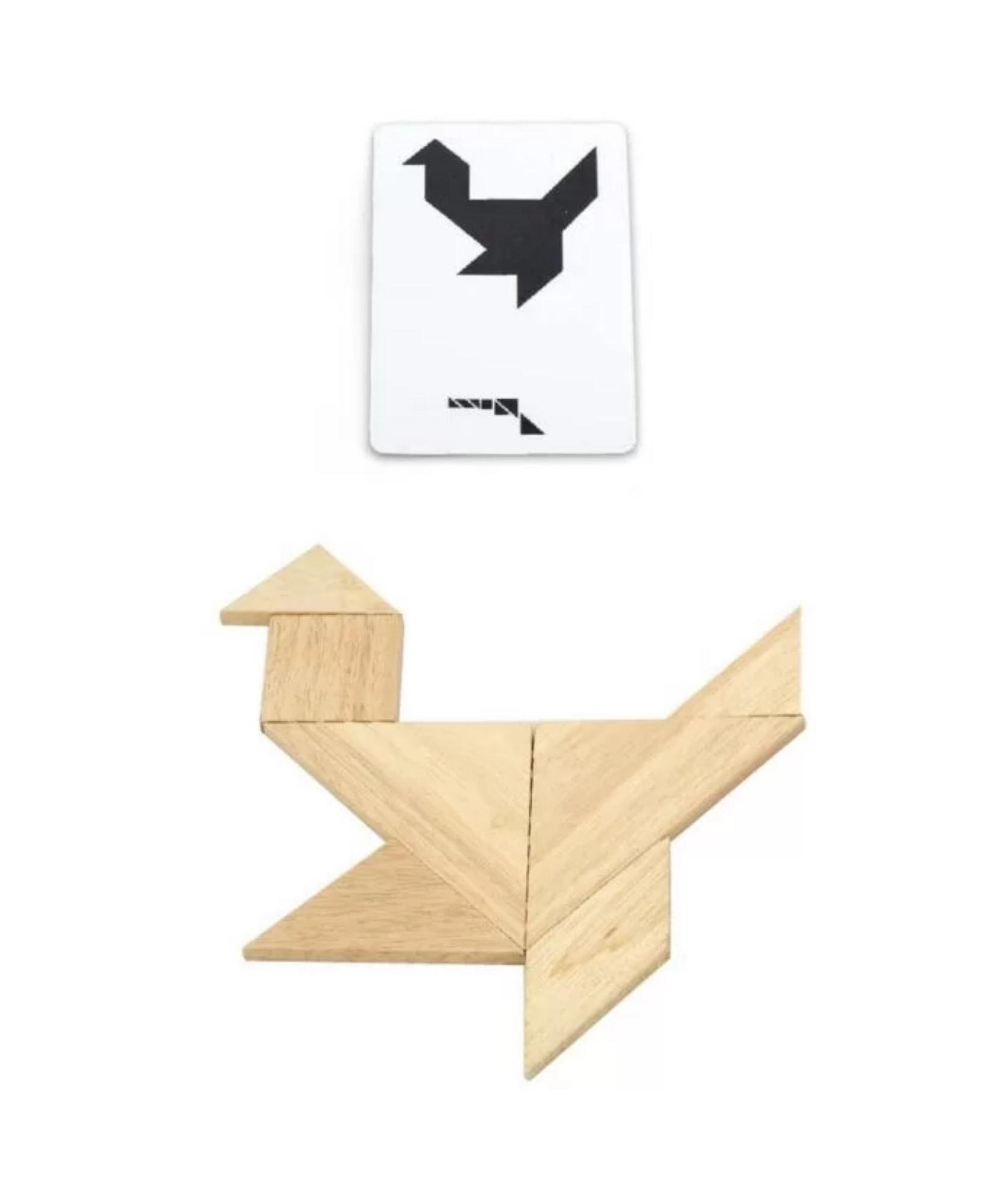 فيجا تانجرام، أحجية هندسية من 7 قطع، لعبة مونتيسوري الخشبية، تنمي المهارات الحسية والإدراكية والحركية الدقيقة، لعبة تعليمية للأطفال غير سامة وصديقة للبيئة، مناسبة للأولاد والبنات من سن 3 سنوات فما فوق